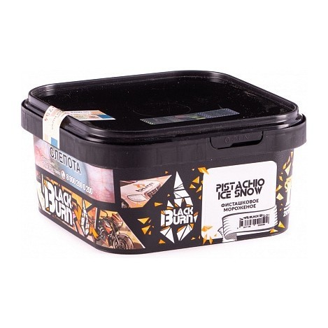 Табак BlackBurn - Pistachio Ice Snow (Фисташковый Ледовый Снег, 200 грамм) купить в Екатеринбурге