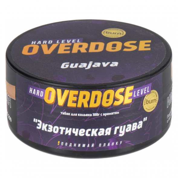 Табак Overdose - Guajava (Экзотическая Гуава, 100 грамм) купить в Екатеринбурге