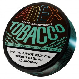 Табак жевательный ADEX ULTRA STRONG WIDE - Мятная Жвачка