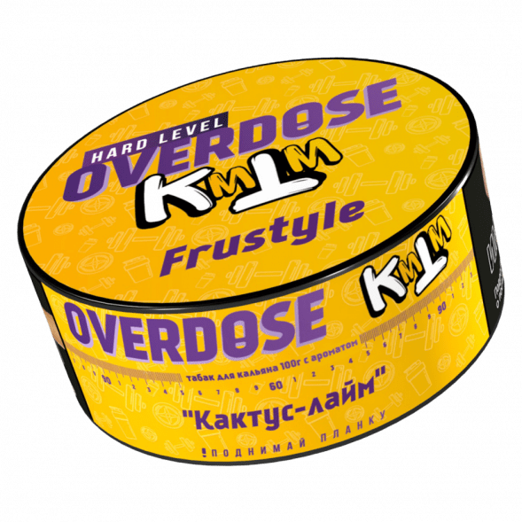 Табак Overdose - Frustyle (Кактус-Лайм, 100 грамм) купить в Екатеринбурге