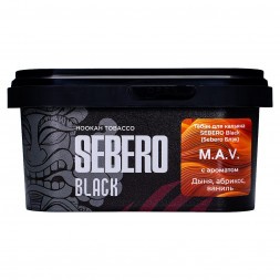 Табак Sebero Black - M.A.V. (Дыня, Абрикос, Ваниль, 200 грамм)