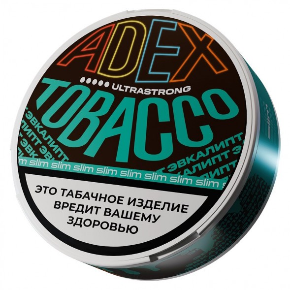 Табак жевательный ADEX ULTRA STRONG SLIM - Эвкалипт купить в Екатеринбурге