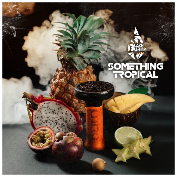 Табак BlackBurn - Something Tropical (Что-то Тропическое, 100 грамм) купить в Екатеринбурге