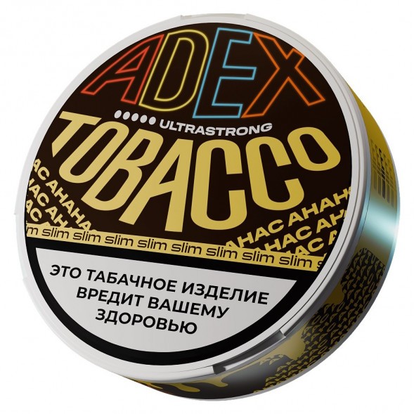 Табак жевательный ADEX ULTRA STRONG SLIM - Ананас купить в Екатеринбурге