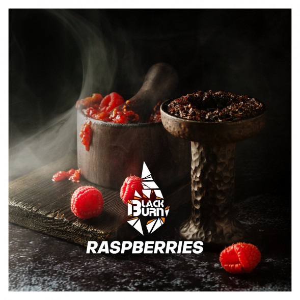 Табак BlackBurn - Raspberries (Малина, 100 грамм) купить в Екатеринбурге