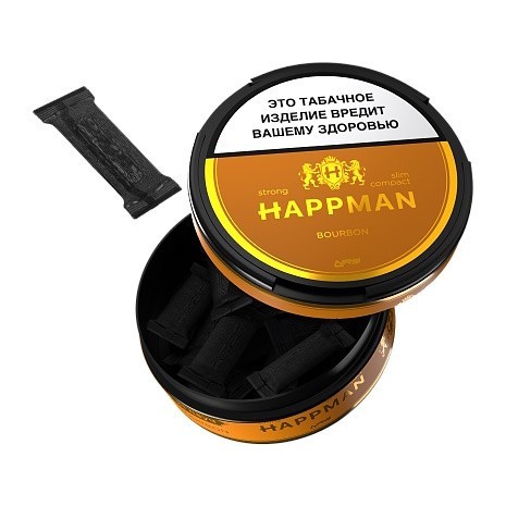 Табак жевательный HAPPMAN - Bourbon 31 (Бурбон) купить в Екатеринбурге