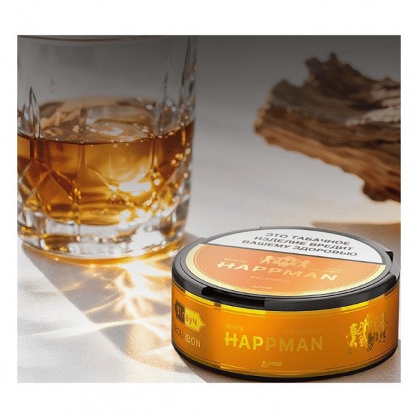 Табак жевательный HAPPMAN - Bourbon 31 (Бурбон) купить в Екатеринбурге