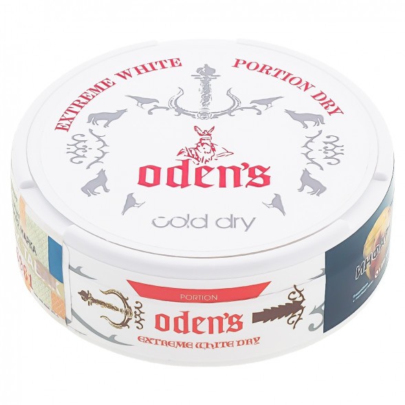 Табак жевательный ODENS - Cold Extreme White Dry (13 грамм, Швеция) купить в Екатеринбурге