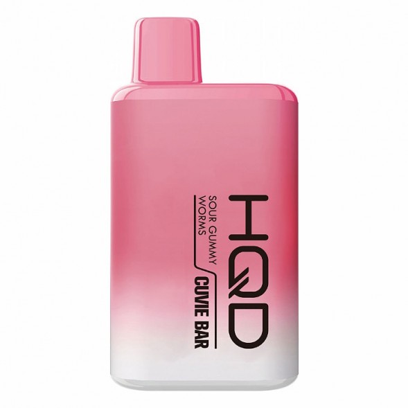 HQD Cuvie BAR - Кислые Мармеладные Червяки (Sour Gummy Worms, 7000 затяжек) купить в Екатеринбурге