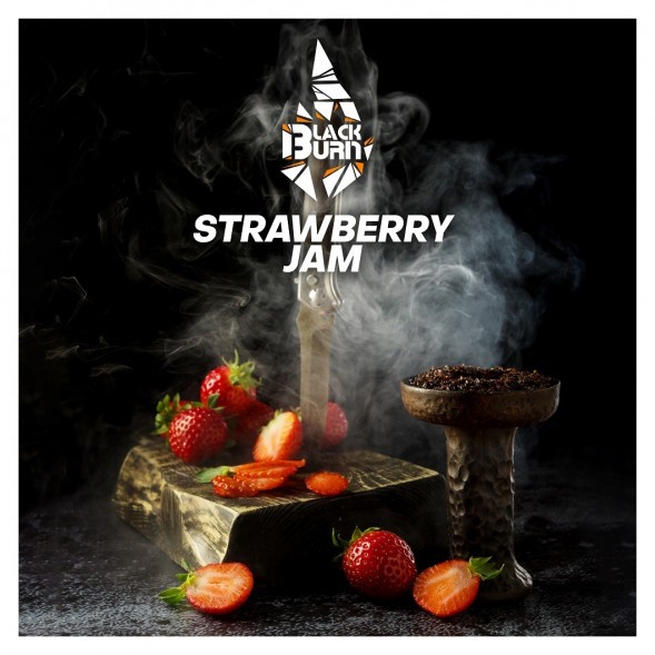 Табак BlackBurn - Strawberry jam (Клубничное Варенье, 100 грамм) купить в Екатеринбурге