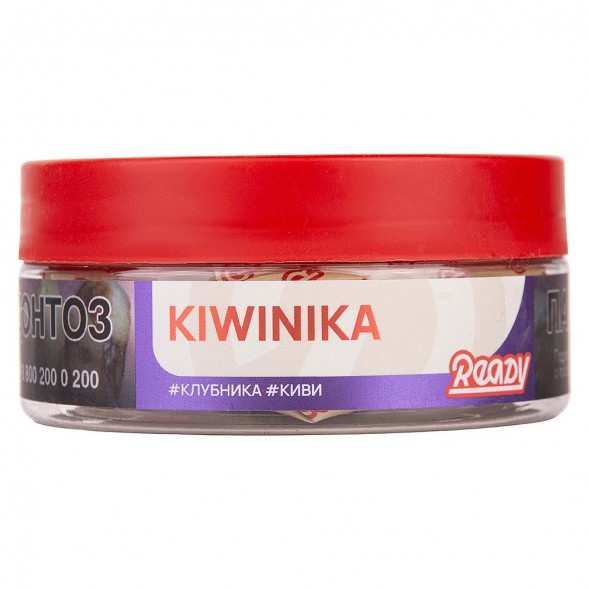 Табак Ready - №19 Kiwinika /Strawberry, Elderberry, Kiwi (Клубника, Киви, Бузина, 100 грамм) купить в Екатеринбурге