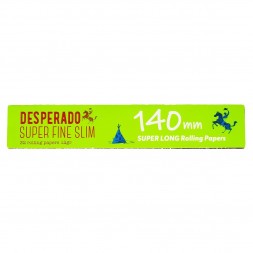 Бумага для самокруток Desperado - Super Fine Slim Super Long 140мм (32 штук)