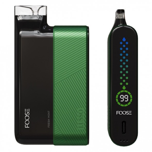 FOOSE LUSSO - Свежая Мята (Fresh Mint, 10000 затяжек) купить в Екатеринбурге