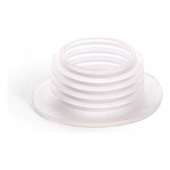 Уплотнитель для шахты d-45 SPD-12 (с юбочкой, белый, 45 мм) купить в Екатеринбурге