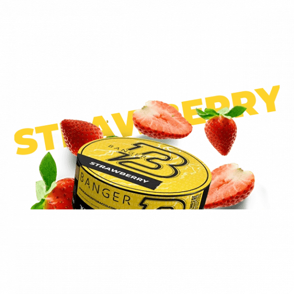 Табак Banger - Strawberry (Клубника, 25 грамм) купить в Екатеринбурге