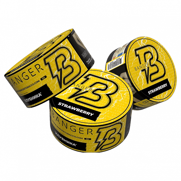 Табак Banger - Strawberry (Клубника, 25 грамм) купить в Екатеринбурге