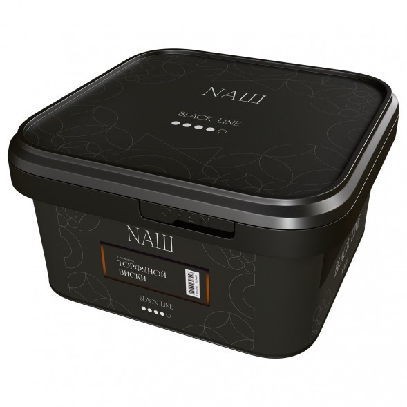 Табак NАШ BLACK - Торфяной Виски (200 грамм) купить в Екатеринбурге