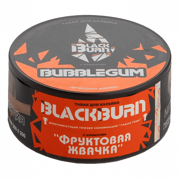 Табак BlackBurn - Bubble Gum (Фруктовая Жвачка, 25 грамм) купить в Екатеринбурге
