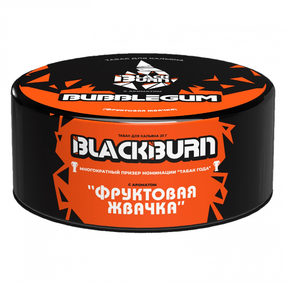 Табак BlackBurn - Bubble Gum (Фруктовая Жвачка, 25 грамм) купить в Екатеринбурге