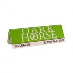 Бумага для самокруток DarkHorse - Regular Green (70х37 мм, 50 штук)