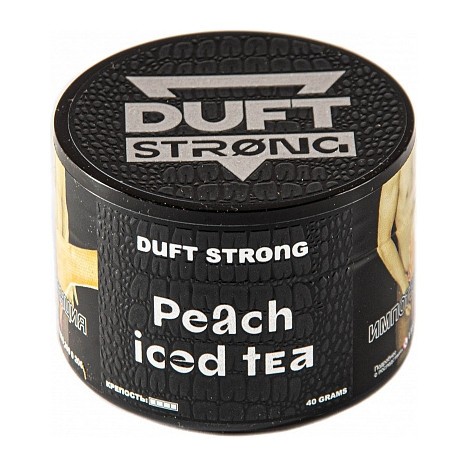 Табак Duft Strong - Peach Iced Tea (Ледяной Персиковый Чай, 40 грамм) купить в Екатеринбурге