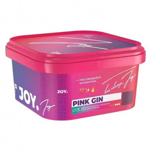 Табак Joy - Pink Gin (Малиновый Джин, 200 грамм) купить в Екатеринбурге