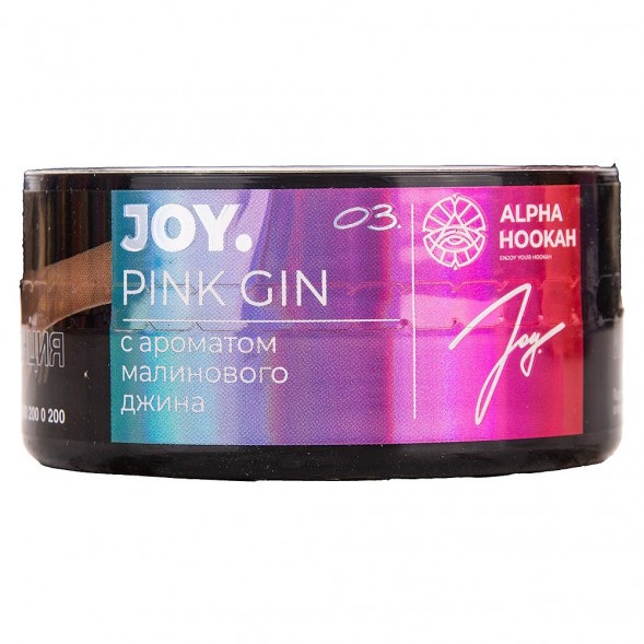 Табак Joy - Pink Gin (Малиновый Джин, 25 грамм) купить в Екатеринбурге