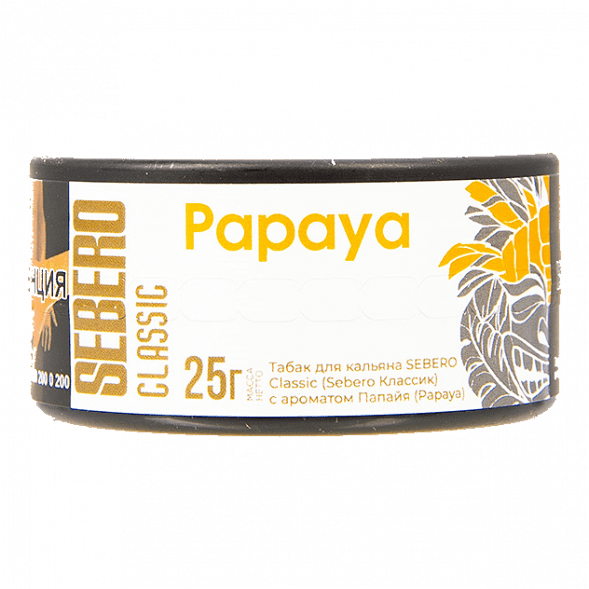Табак Sebero - Papaya (Папайя, 25 грамм) купить в Екатеринбурге