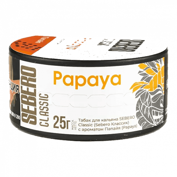 Табак Sebero - Papaya (Папайя, 25 грамм) купить в Екатеринбурге