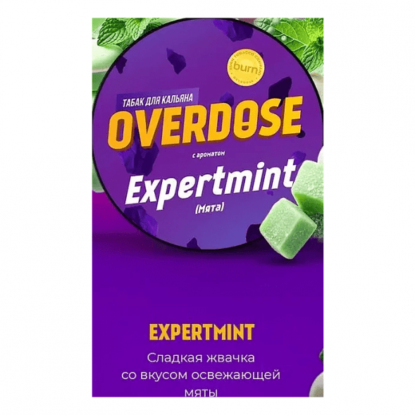Табак Overdose - Expertmint (Мята, 100 грамм) купить в Екатеринбурге