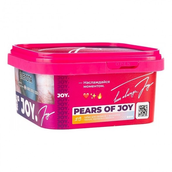 Табак Joy - Pears Of Joy (Груша, Мускус и Ваниль, 200 грамм) купить в Екатеринбурге