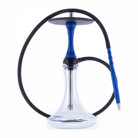Кальян Alpha Hookah - Model X Blue Matte (без колбы) купить в Екатеринбурге
