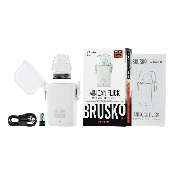 Электронная сигарета Brusko - Minican Flick (Фиолетовый) купить в Екатеринбурге