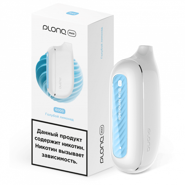 PLONQ MAX - Голубой Лимонад (6000 затяжек) купить в Екатеринбурге