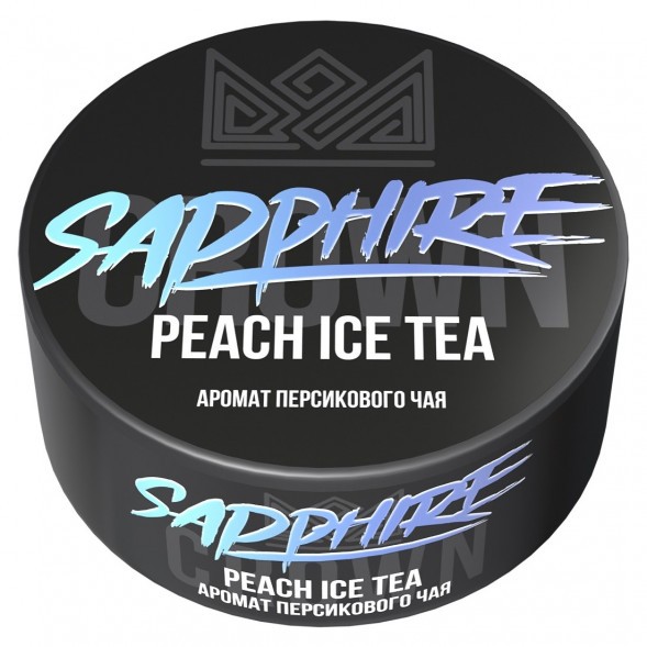 Табак Sapphire Crown - Peach Ice Tea (Персиковый Чай, 100 грамм) купить в Екатеринбурге