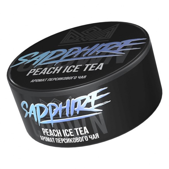 Табак Sapphire Crown - Peach Ice Tea (Персиковый Чай, 100 грамм) купить в Екатеринбурге