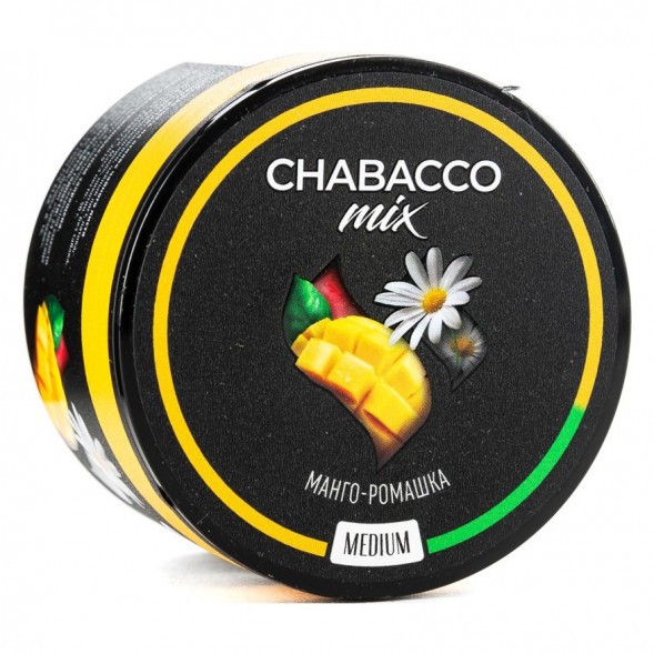 Смесь Chabacco MIX MEDIUM - Mango Camomile (Манго - Ромашка, 40 грамм) купить в Екатеринбурге