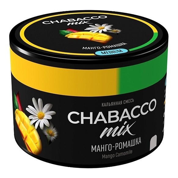 Смесь Chabacco MIX MEDIUM - Mango Camomile (Манго - Ромашка, 40 грамм) купить в Екатеринбурге