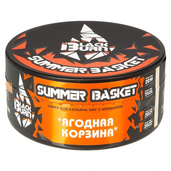 Табак BlackBurn - Summer Basket (Ягодная корзина, 100 грамм) купить в Екатеринбурге