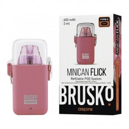 Электронная сигарета Brusko - Minican Flick (Розовый)