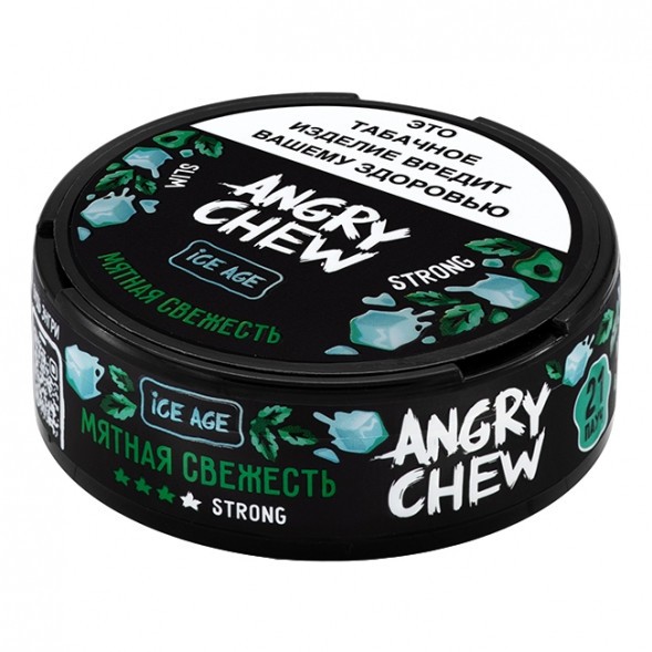 Табак жевательный Angry Chew Slim Strong - Мятная Свежесть (12 грамм) купить в Екатеринбурге