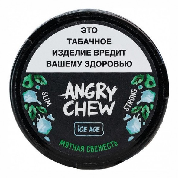Табак жевательный Angry Chew Slim Strong - Мятная Свежесть (12 грамм) купить в Екатеринбурге