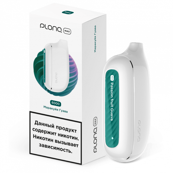 PLONQ MAX - Гуава Маракуйя (6000 затяжек) купить в Екатеринбурге