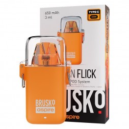 Электронная сигарета Brusko - Minican Flick (Оранжевый)