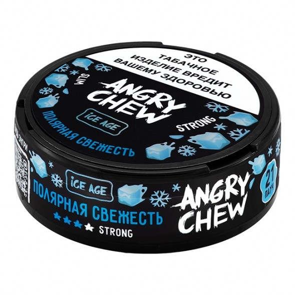 Табак жевательный Angry Chew Slim Strong - Полярная Свежесть (12 грамм) купить в Екатеринбурге