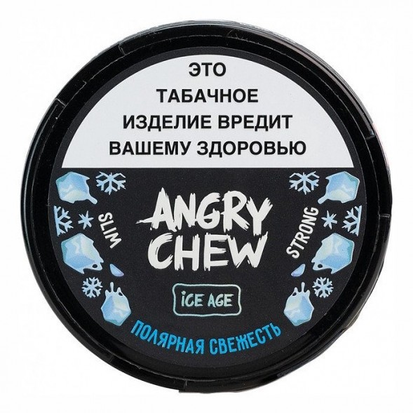 Табак жевательный Angry Chew Slim Strong - Полярная Свежесть (12 грамм) купить в Екатеринбурге