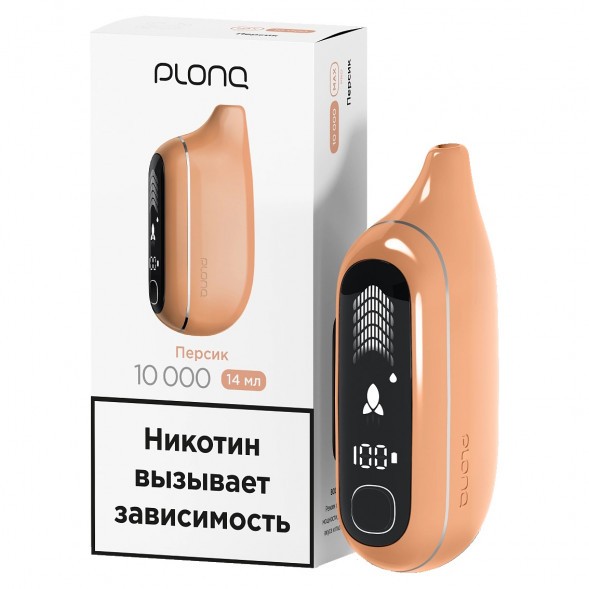 PLONQ MAX PRO - Персик (10000 затяжек) купить в Екатеринбурге