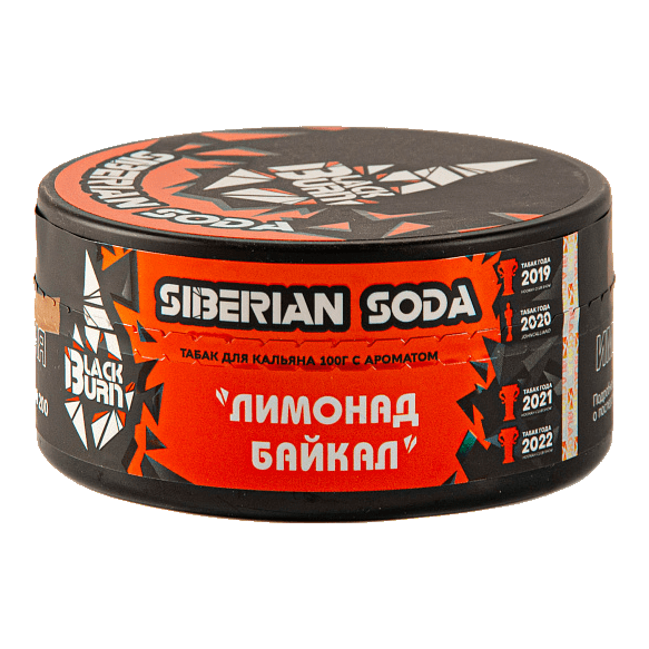 Табак BlackBurn - Siberian Soda (Лимонад Байкал, 100 грамм) купить в Екатеринбурге