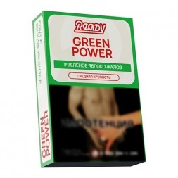 Табак Ready - Green Power (Зелёное Яблоко, Алоэ, 25 грамм)