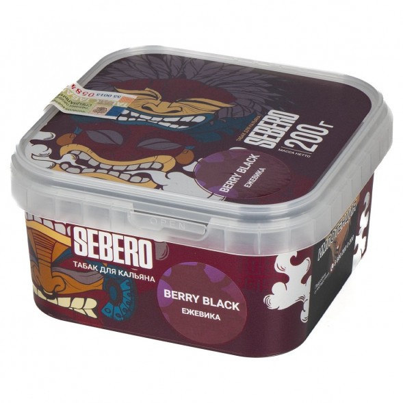 Табак Sebero - Berry Black (Ежевика, 200 грамм) купить в Екатеринбурге
